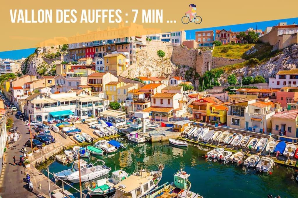 Divine Idylle Vieux-port Terrasse Clim Appartement